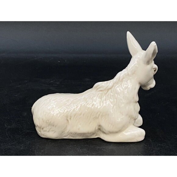 International Bazaar Pastel Nativity Donkey Cow Lamb Replacement Pieces LOT 3 - Picture 11 of 16